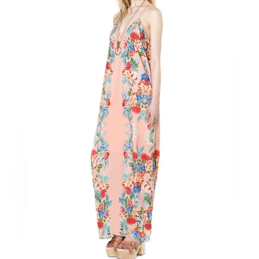 Keepsake the Label Floral Maxi Dress Women's Large Boho Festival